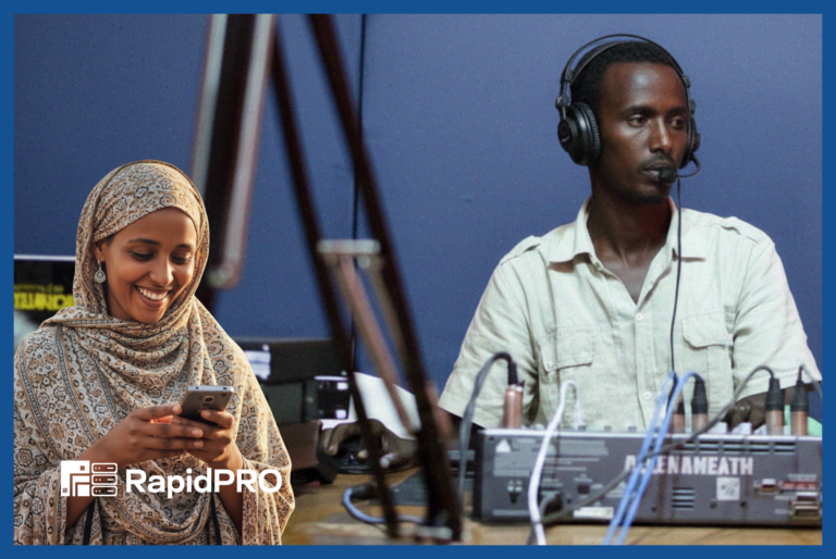 RapidPro SMS Somalia: Empowering Citizen Feedback through Radio