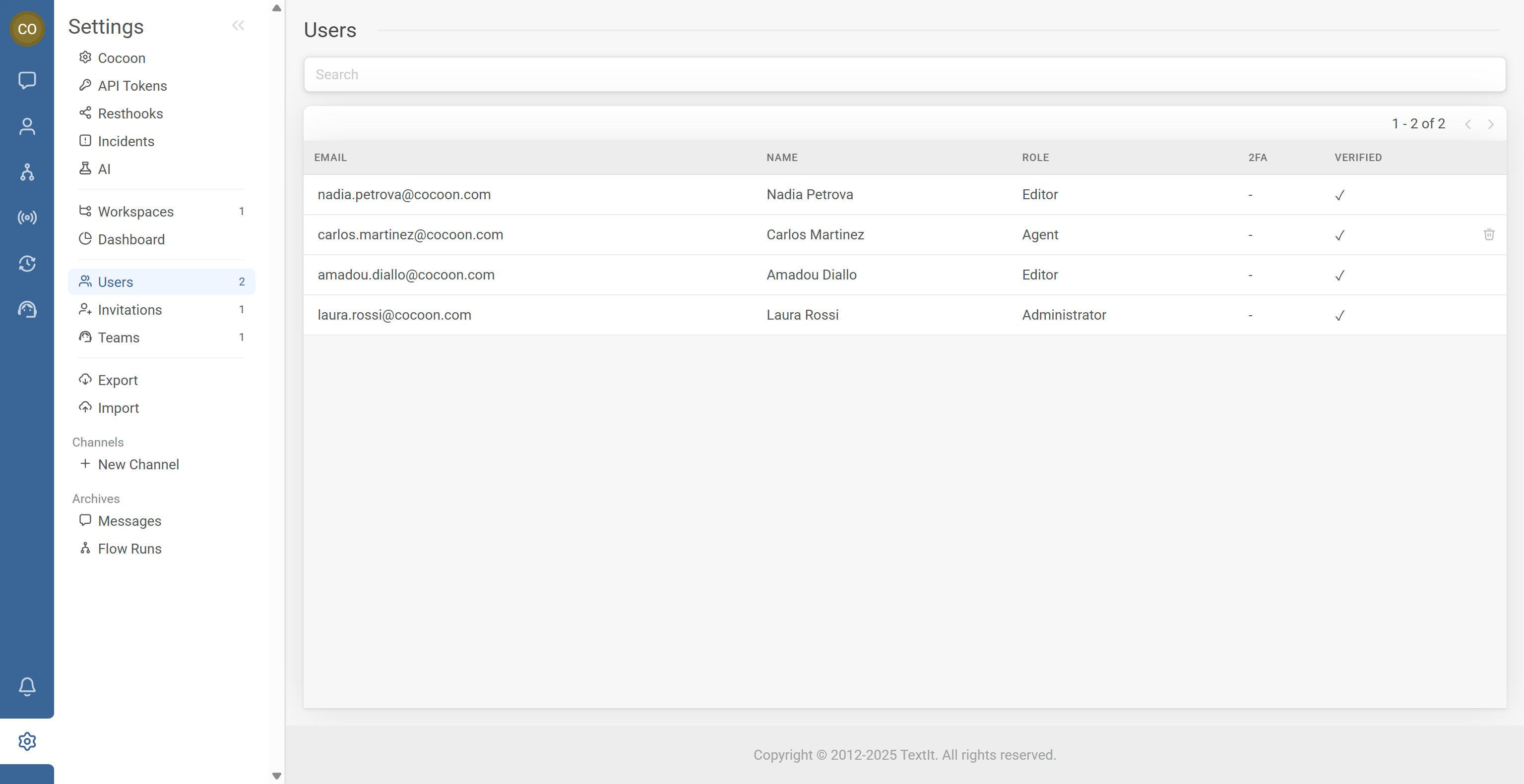 User Management Adding and Managing Team Roles 4