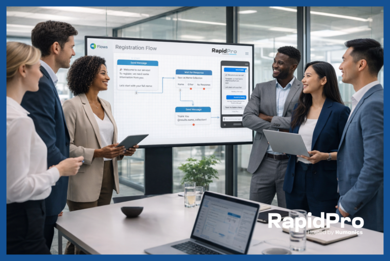 Enterprise Messaging Reinvented: Streamlined Communication Workflows with RapidPro App